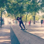 Feeble grind; foto: Adam Tidd