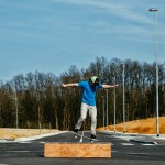 Frontside Nosegrind; foto: Domen Dajčman