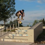 Jakob Vilhar, varial heelflip; foto: Ico