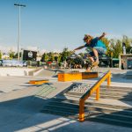 Robert Kos, ollie over handrail